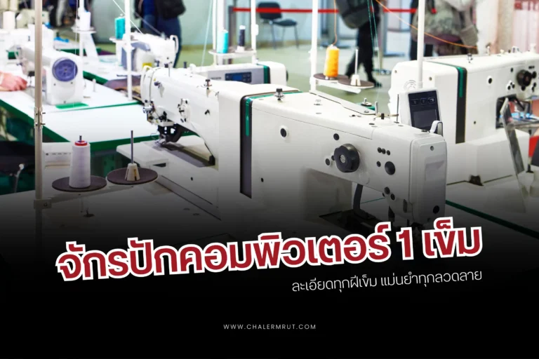 จักรปักคอมพิวเตอร์ 1 เข็ม-cover